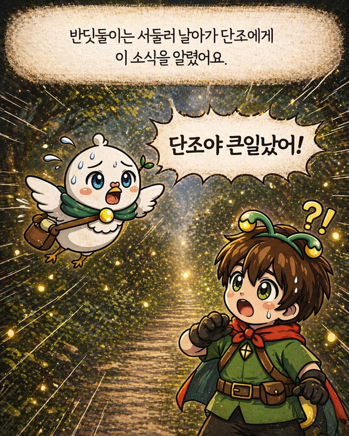 #부산남구반딧불이축제 를 찾아온 새로운 이야기!
#단조 와 함께 위기에 처한 반딧불이 마을을 구해주세요!