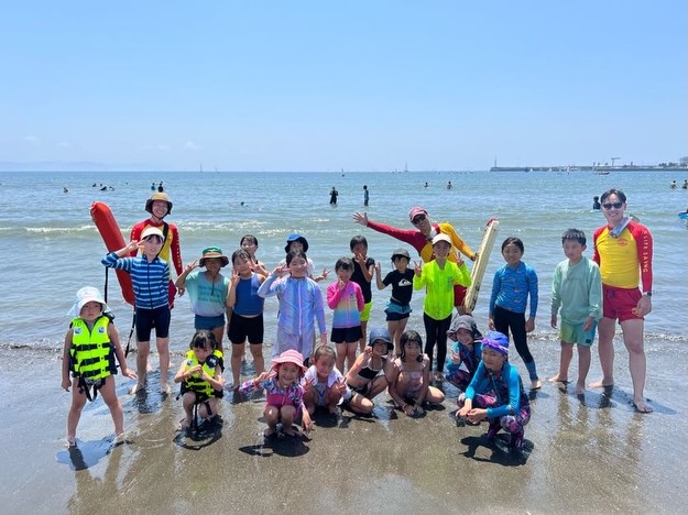 【ライフセーバーと海で遊ぼう!➀】
開催日 : 2026年7月25日
今シーズン、初めての開催。
天候にも恵まれ、沢山のお子さんが参加してくださいました!!
#片瀬東浜海水浴場
